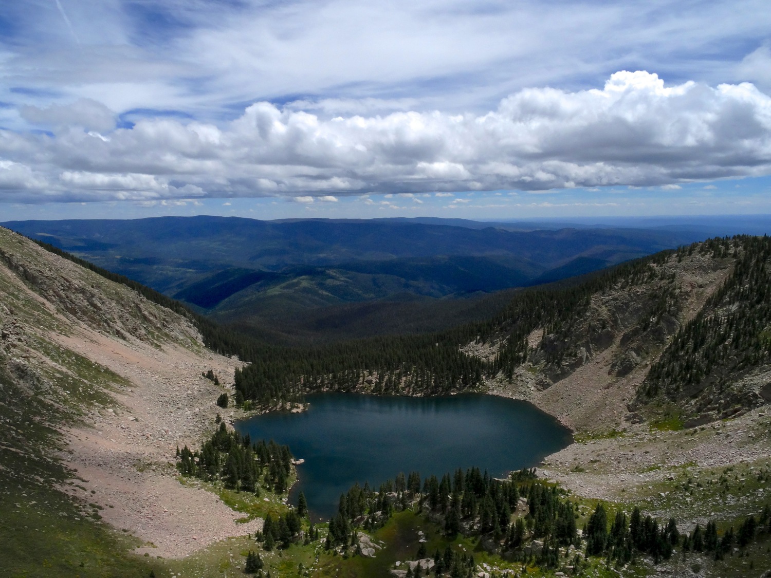 Alan's Pictures: Travels » Lake Katherine - Pecos Wilderness - NM ...